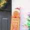 Glitzhome&#xAE; 42&#x22; Wood Gingerbread Man &#x22;Cookies&#x22; Porch D&#xE9;cor